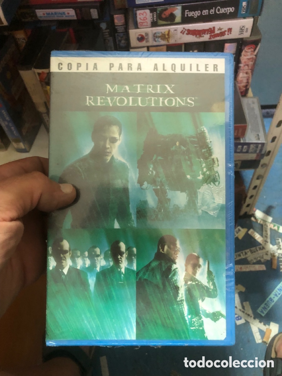 Cine: VHS V&Iacute;DEO CLUB REVOLUTIONS PRECINTADO