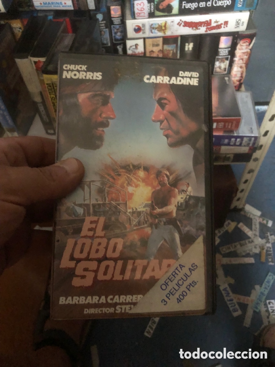 Cine: VHS V&Iacute;DEO CLUB EL LOBO SOLITARIO