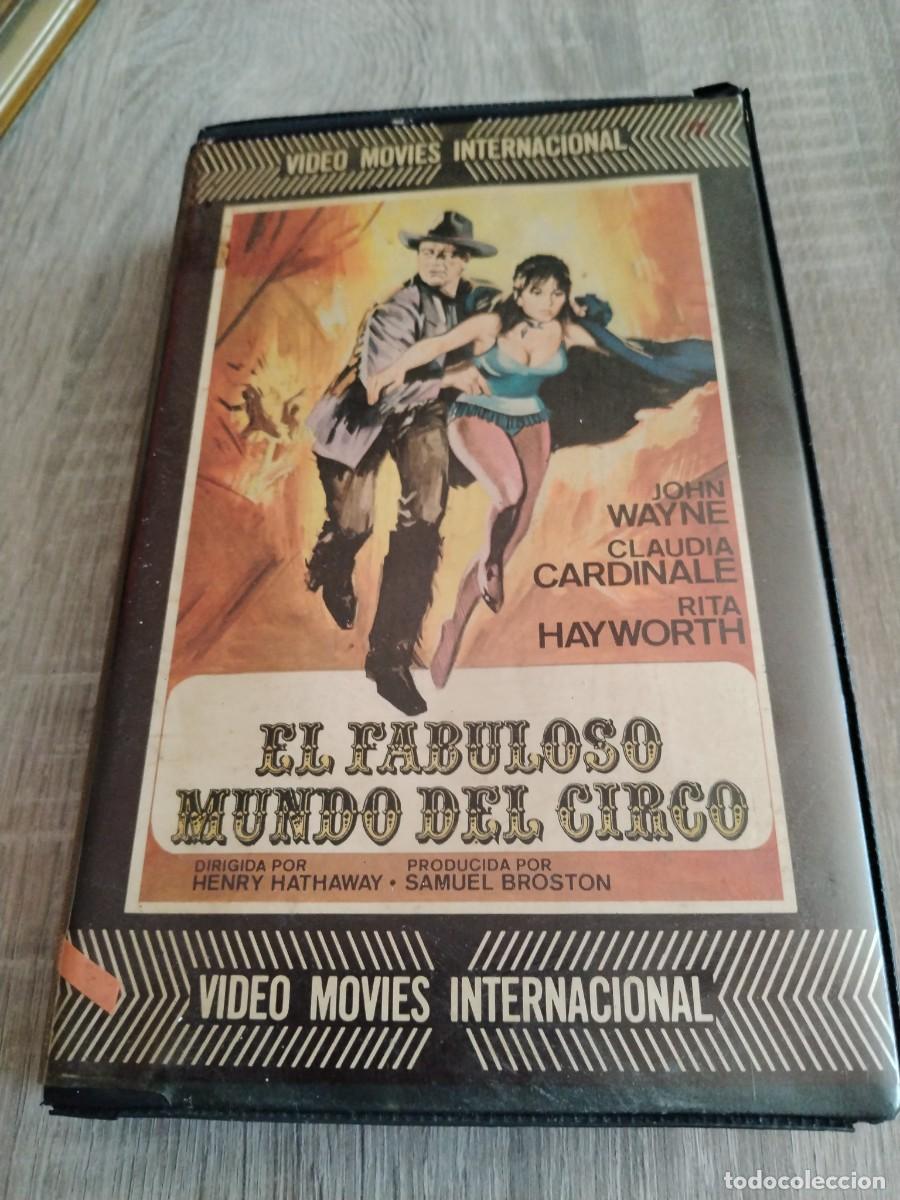 Cine: El fabuloso mundo del circo- John Wayne Claudia cardinale Rita hayworth