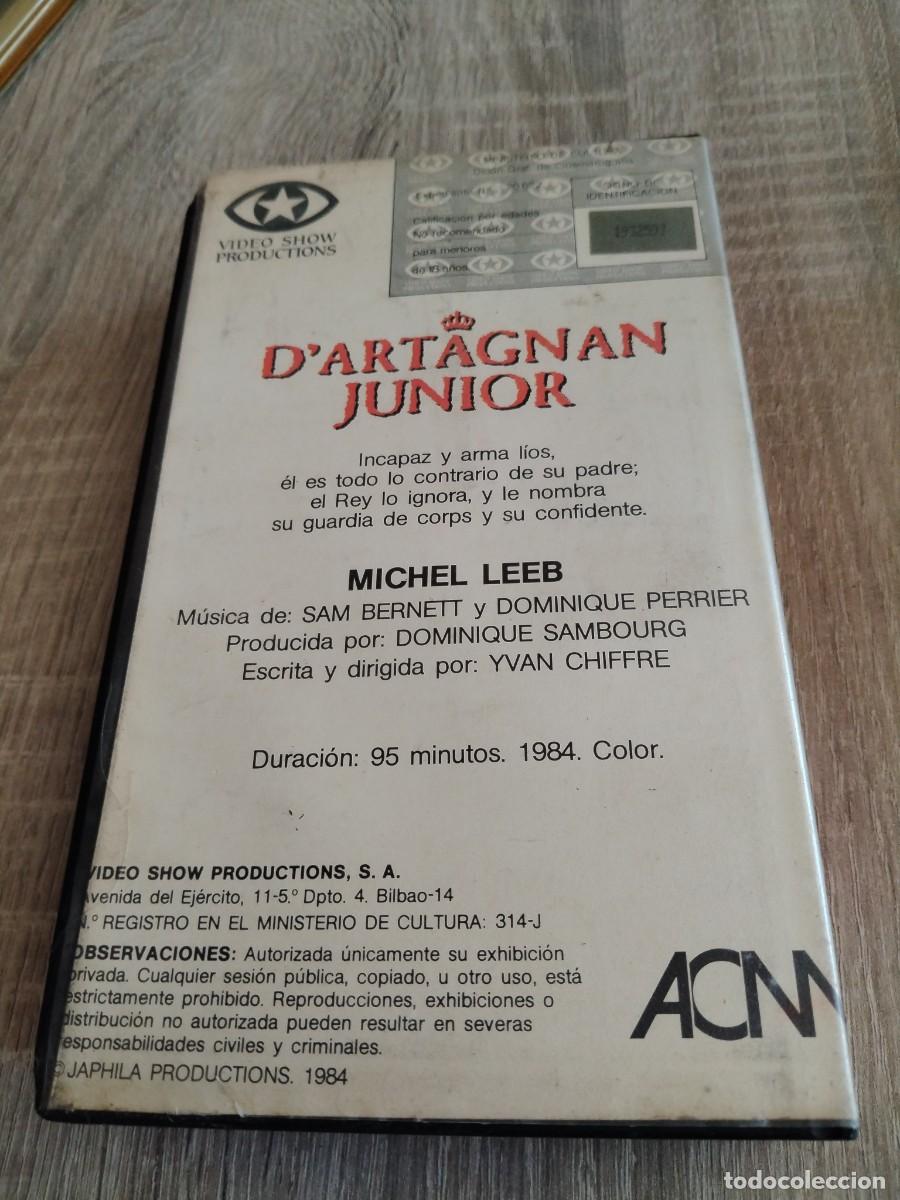 Cine: Dartagnan Junior - VHS original - Foto 3