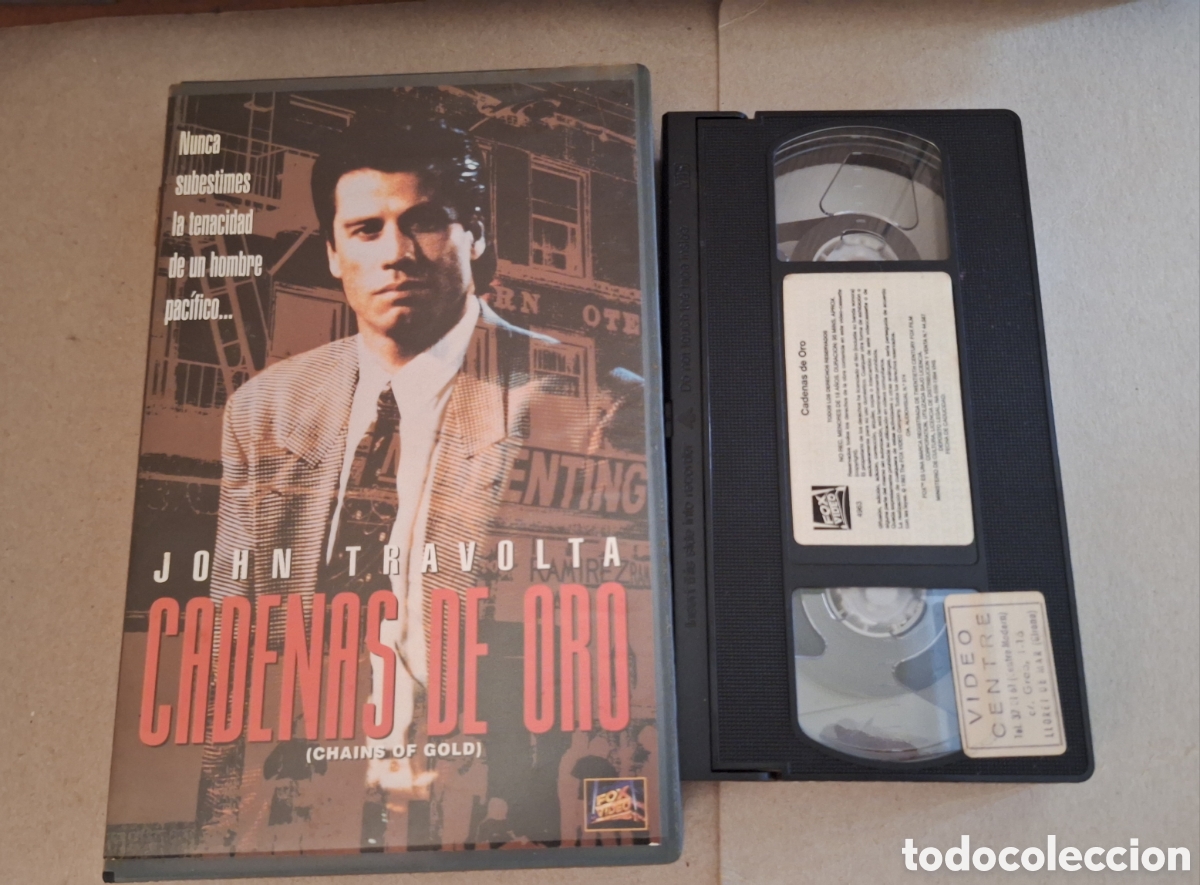 Cine: Cadenas de Oro VHS John Travolta