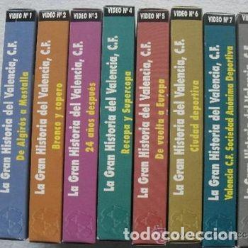 Cine: La Gran Historia Del Valencia CF Coleccion Completa 8 VHS Levante EMV Video Futbol Vintage PEIFER