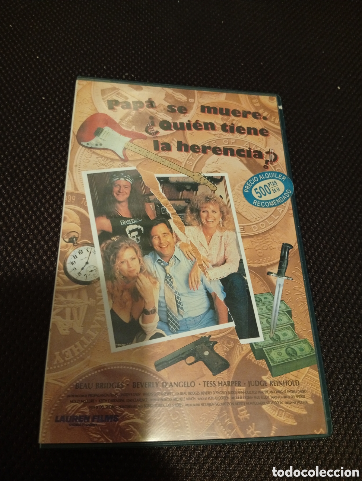 Cine: Pap&aacute; se muere quien tiene la herencia vhs