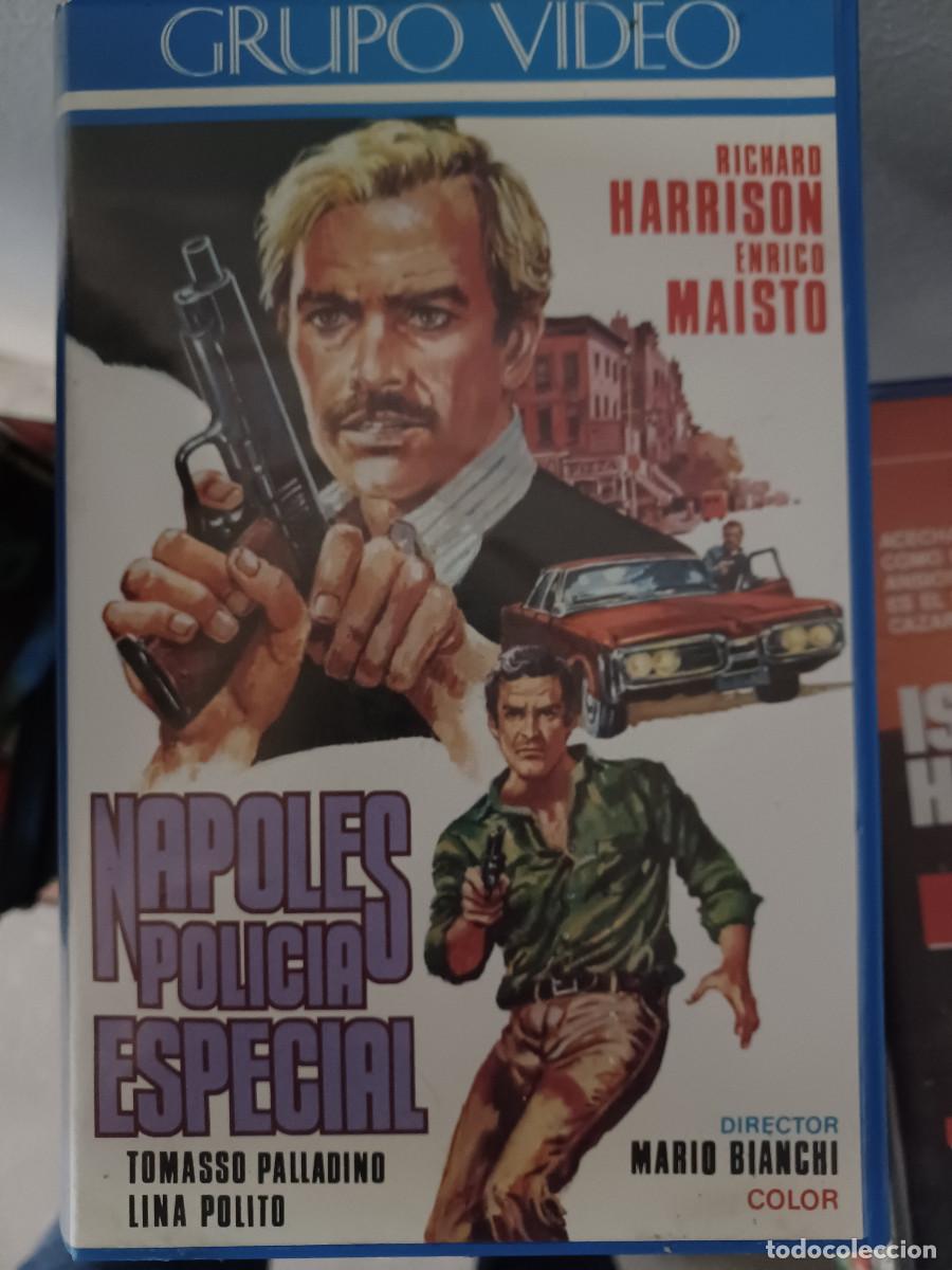 Cine: NAPOLES POLICIA ESPECIAL VHS RARO POLIZIOTTO CON RICHARD HARRISON