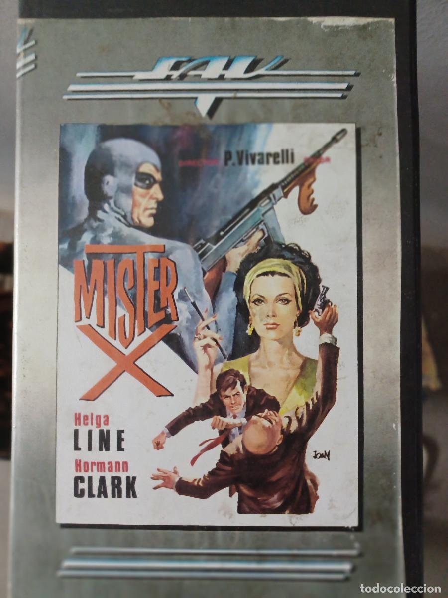 Cine: MISTER X SUPER RARO A LO DIABOLIK ES VHS COPIA