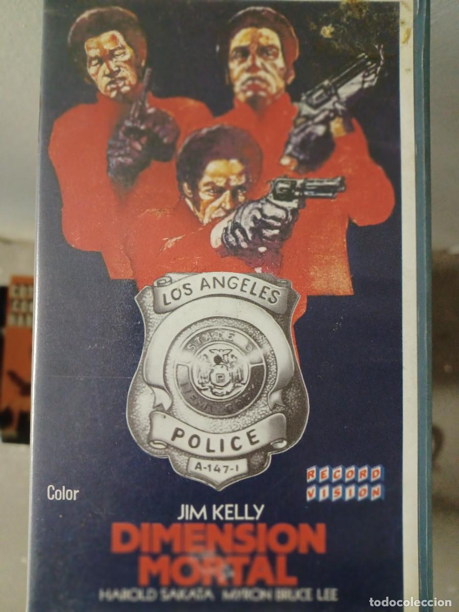 Cine: DIMENSION MORTAL JIM KELLY BLAXPLOITATION RARO VHS