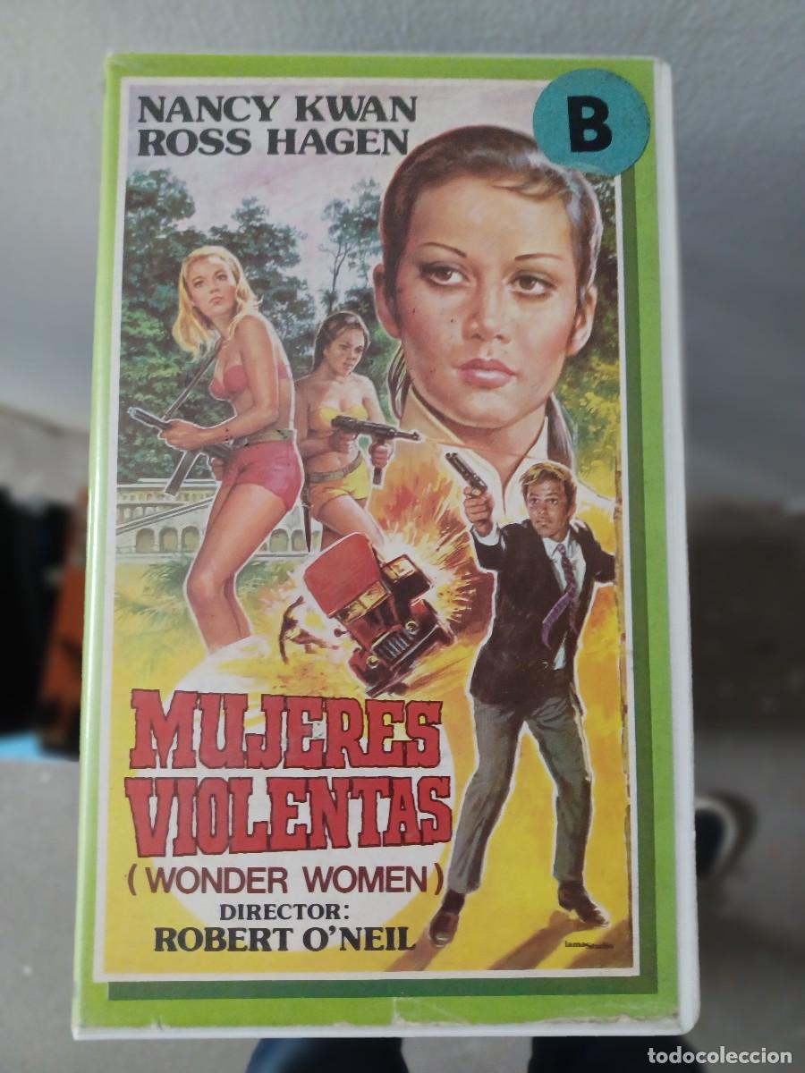 Cine: MUJERES VIOLENTAS AKA WONDER WOMAN NANCY KWAN RARO VHS