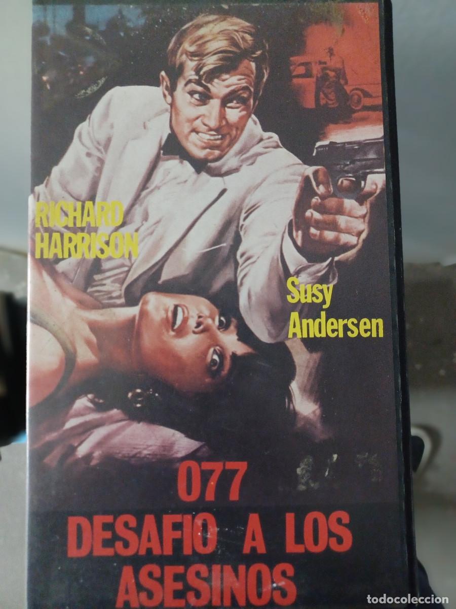 Cine: 077 DESAFIO A LOS ASESINOS (AGENTE MARC MATO) RARO VHS EUROSPY
