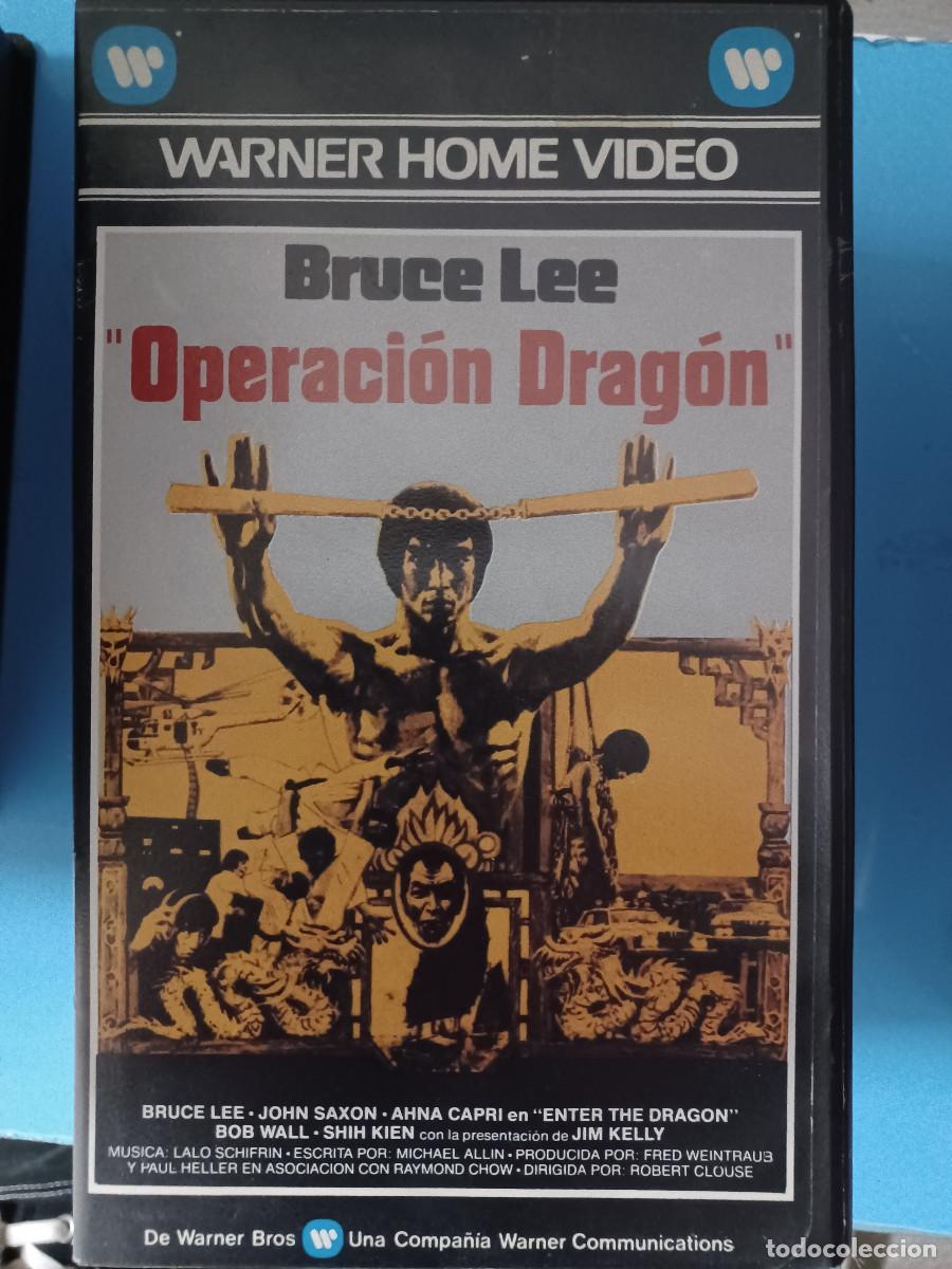 Cine: BRUCE LEE OPERACION DRAGON RARO VHS