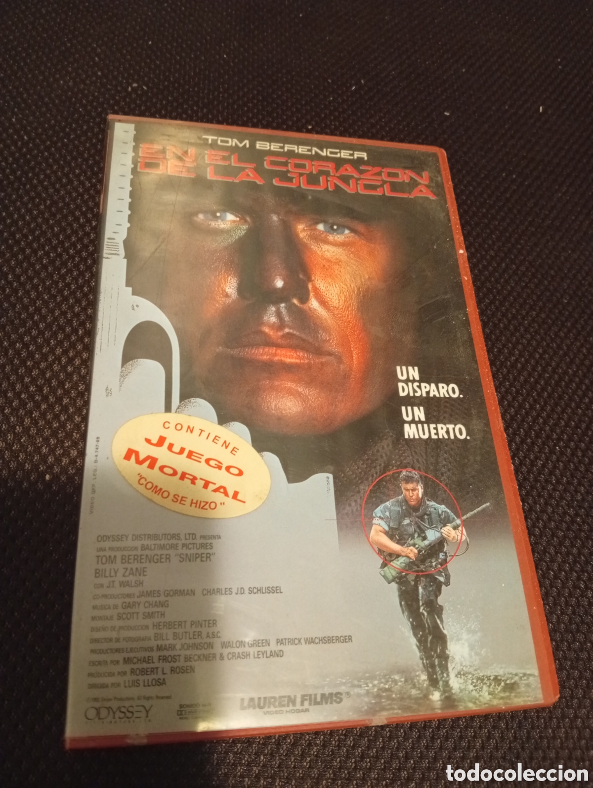 Cine: En el coraz&oacute;n de la jungla vhs