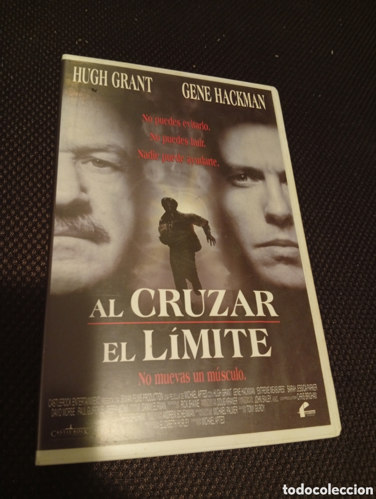 Cine: Al cruzar el limite vhs