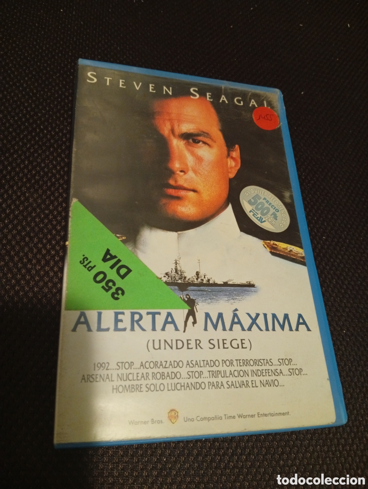 Cine: Alerta m&aacute;xima vhs pel&iacute;cula