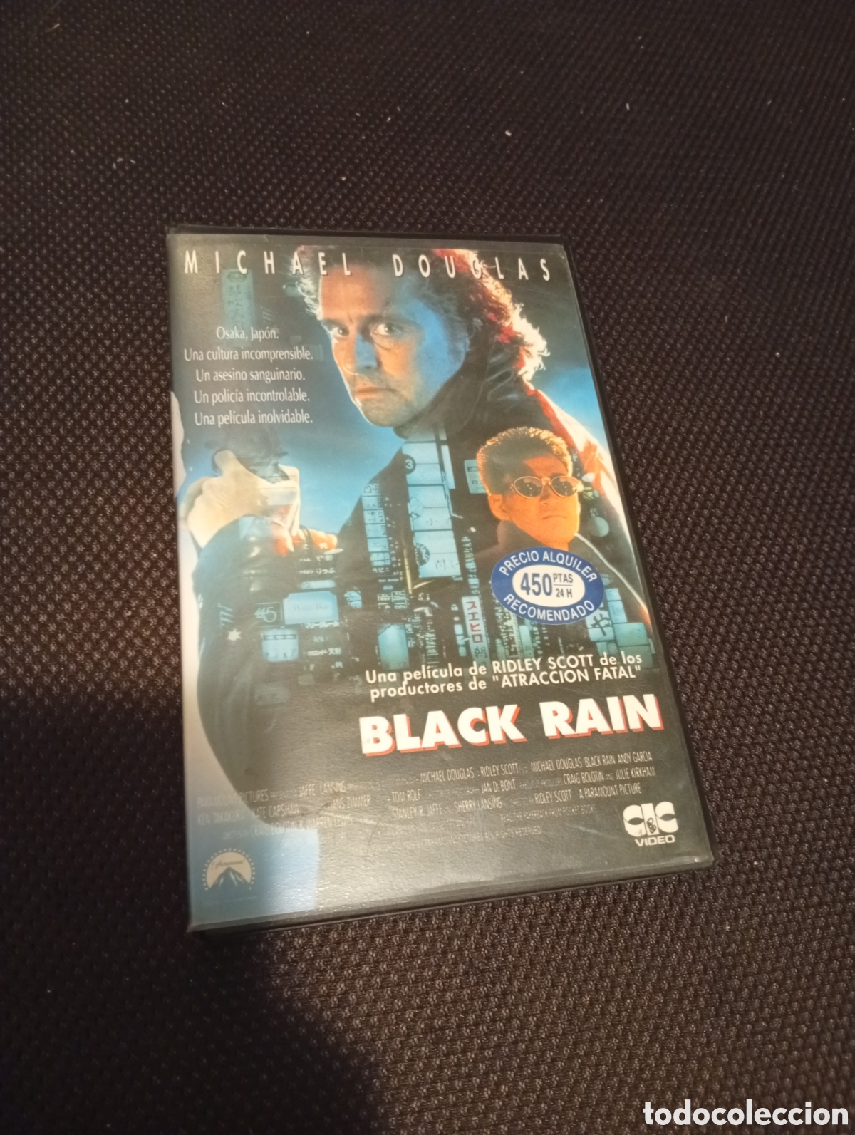 Cine: Black rain vhs pel&iacute;cula