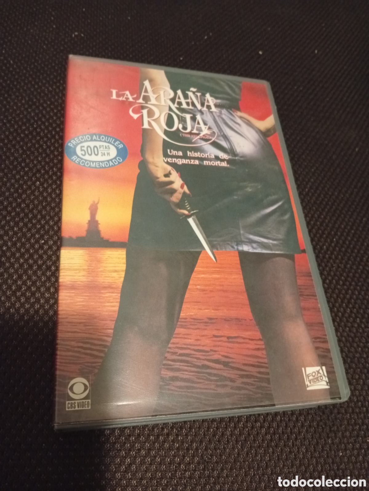 Cine: La ara&ntilde;a roja vhs pel&iacute;cula
