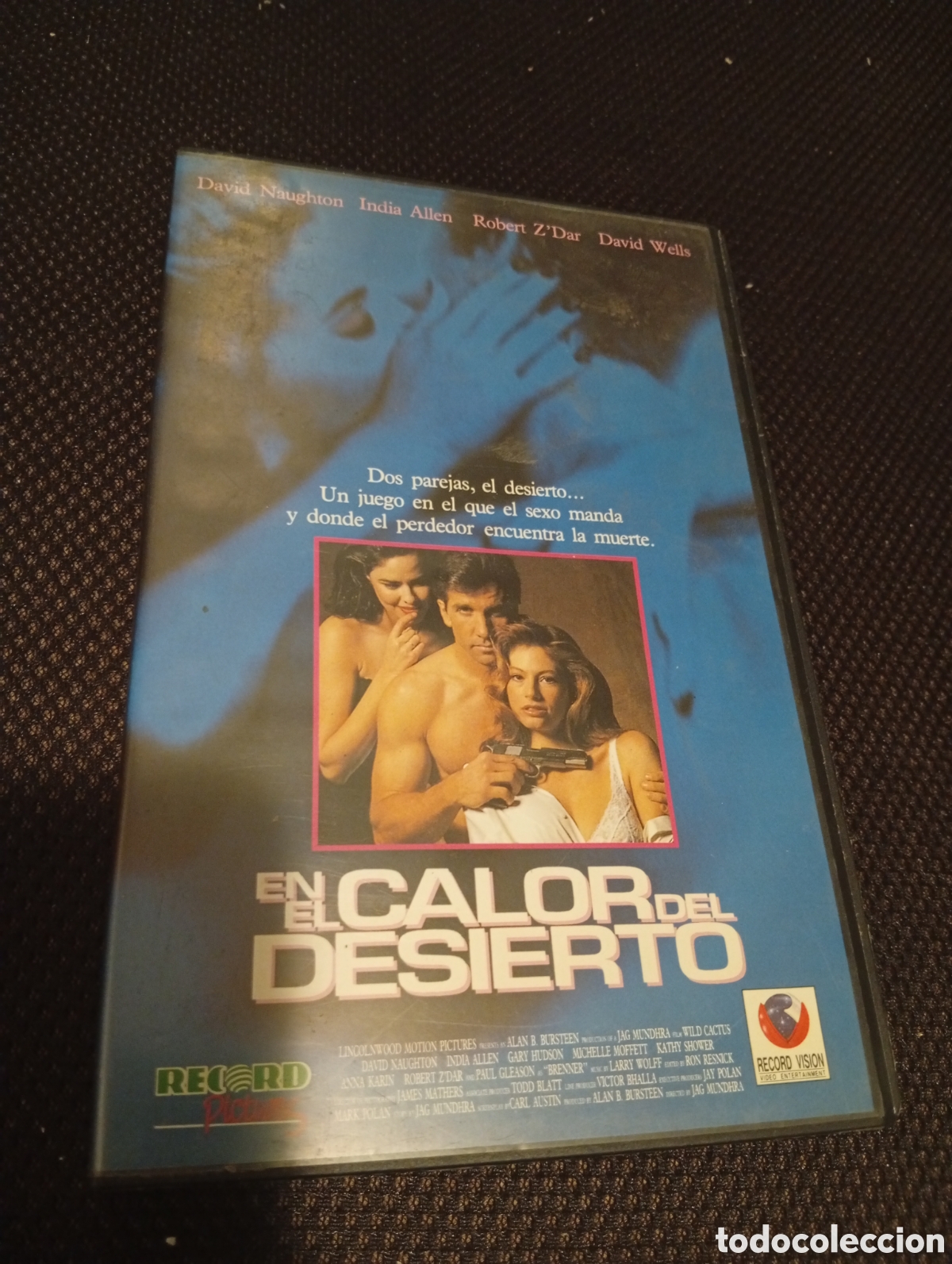Cine: En el calor del desierto vhs