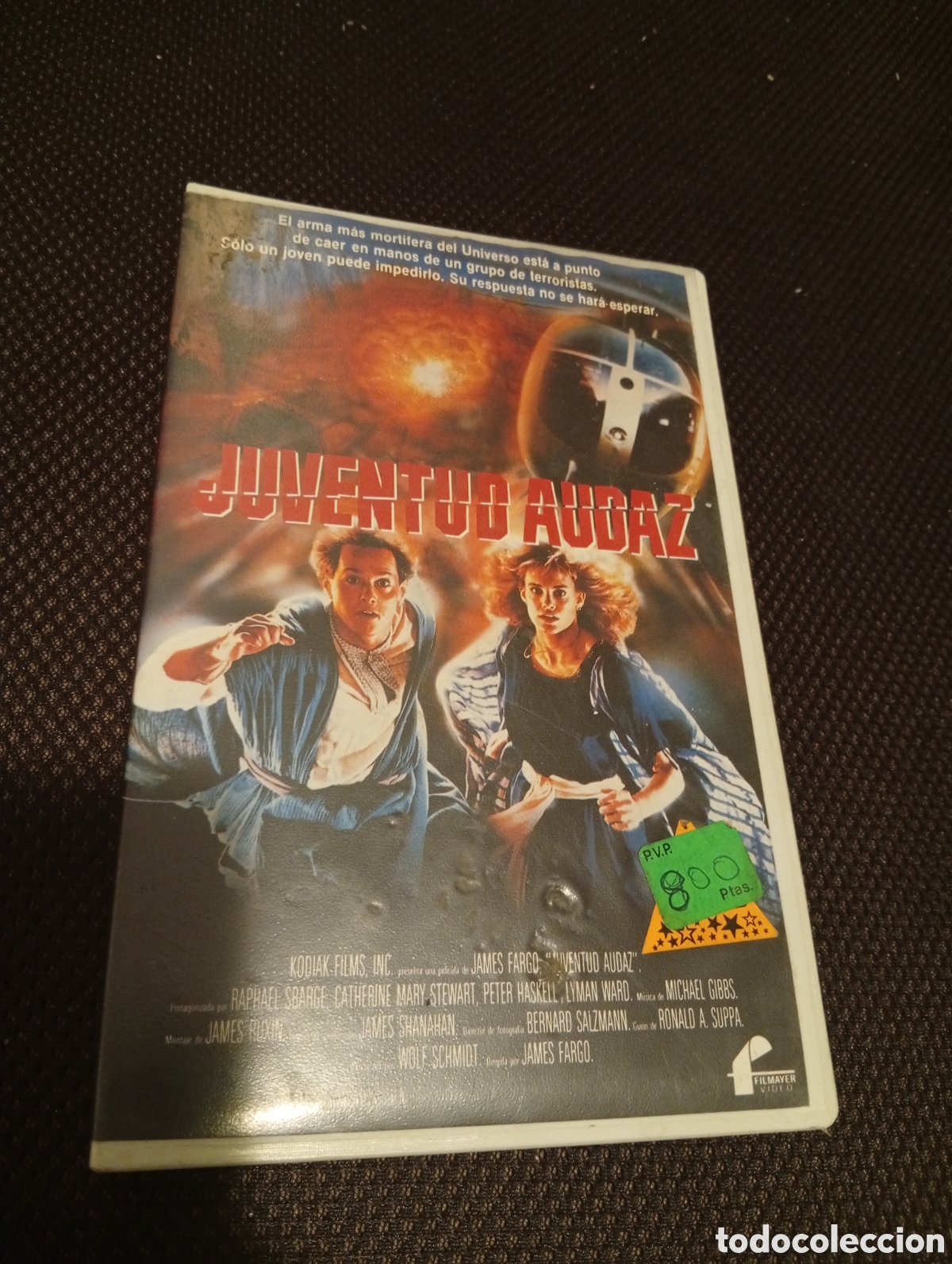 Cine: Juventud audaz vhs pel&iacute;cula