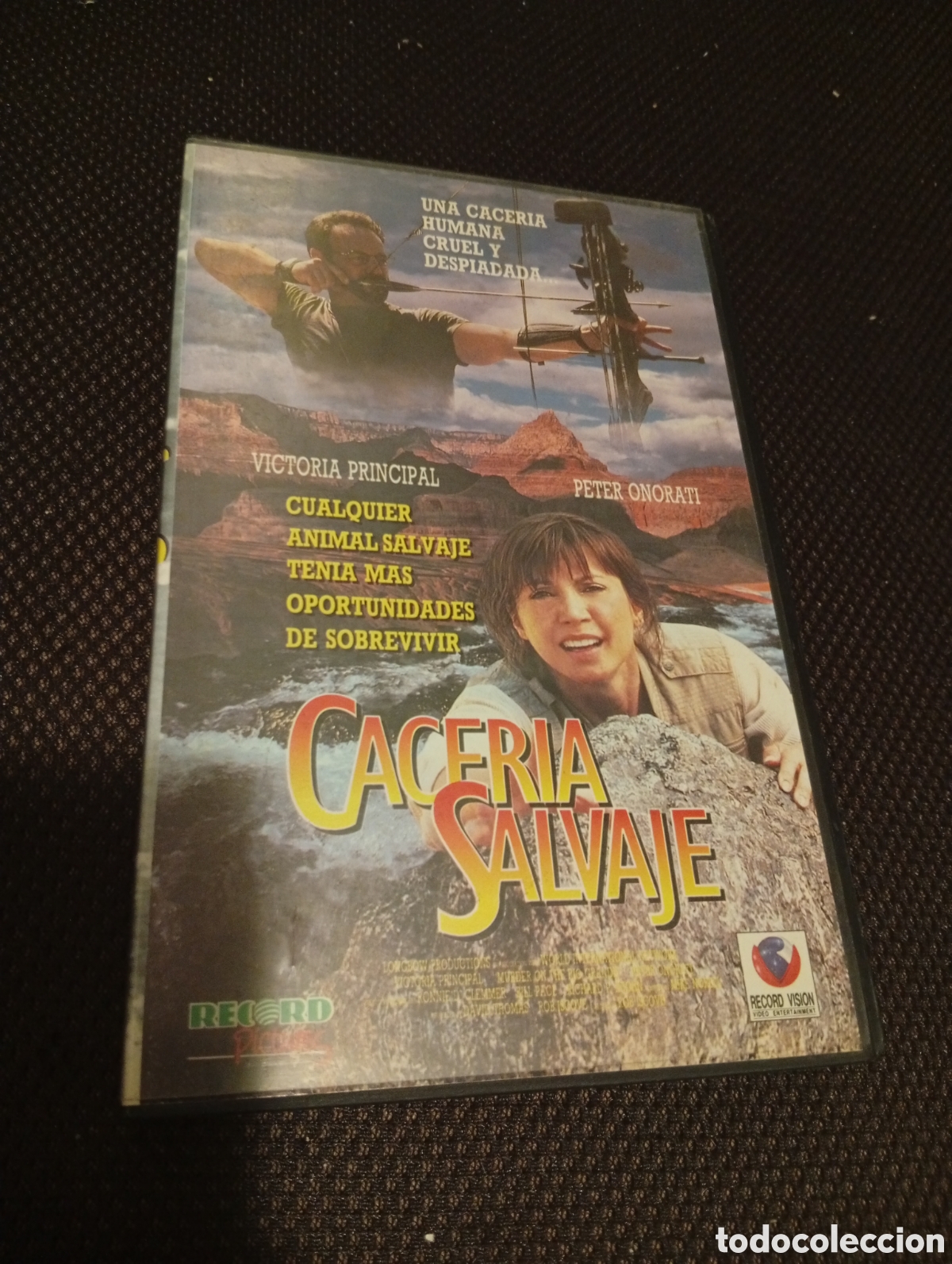 Cine: Cacer&iacute;a salvaje vhs pel&iacute;cula