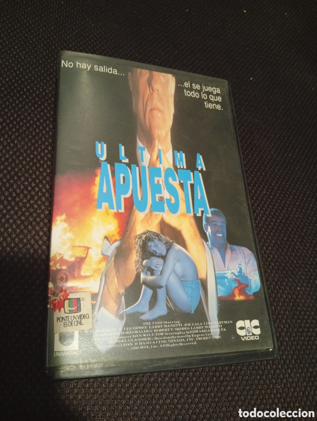 Cine: &Uacute;ltima apuesta vhs pel&iacute;cula