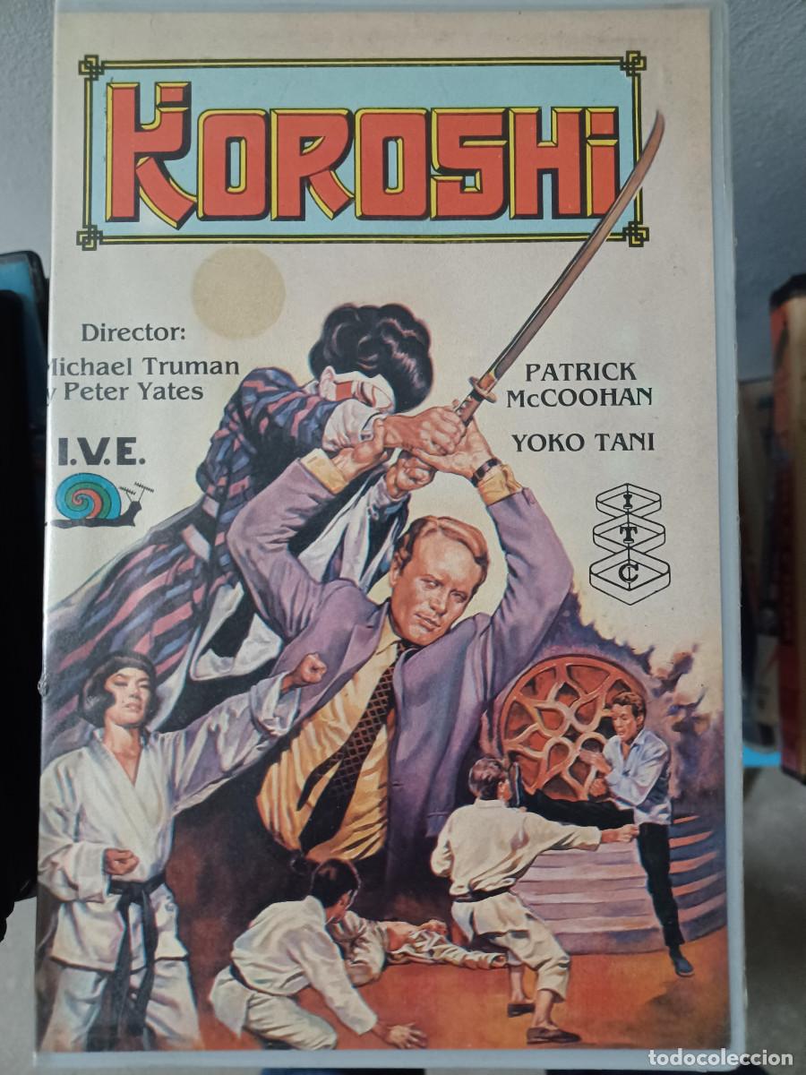 Cine: KOROSHI RARE EUROSPY CON PATRICK MCGOOHAN VHS DANGER MAN