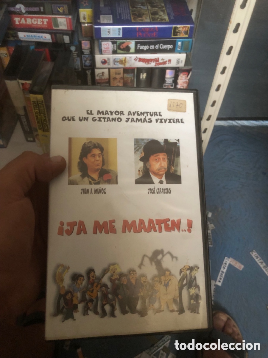 Cine: VHS V&Iacute;DEO CLUB JA ME MATEN