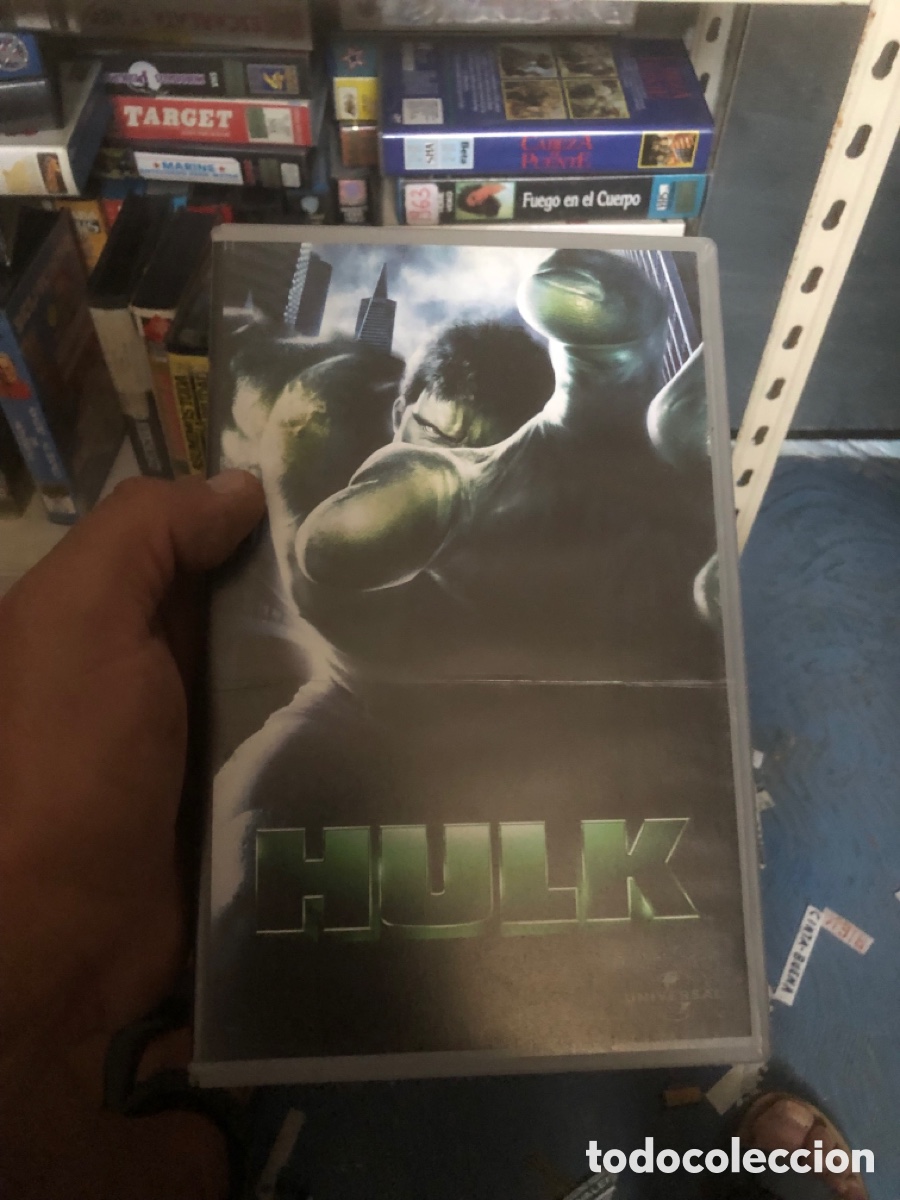 Cine: VHS V&Iacute;DEO CLUB HULK VHS