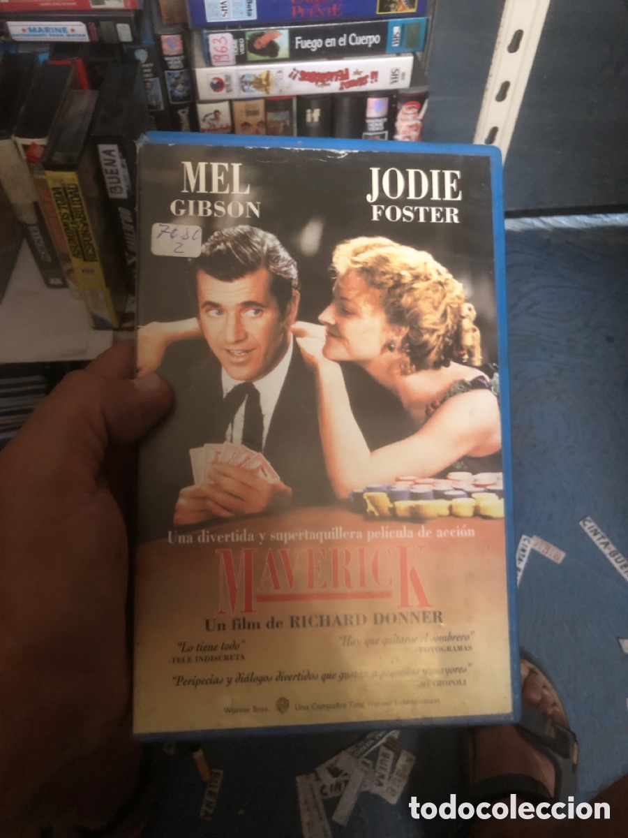 Cine: VHS V&Iacute;DEO CLUB MAVERICK