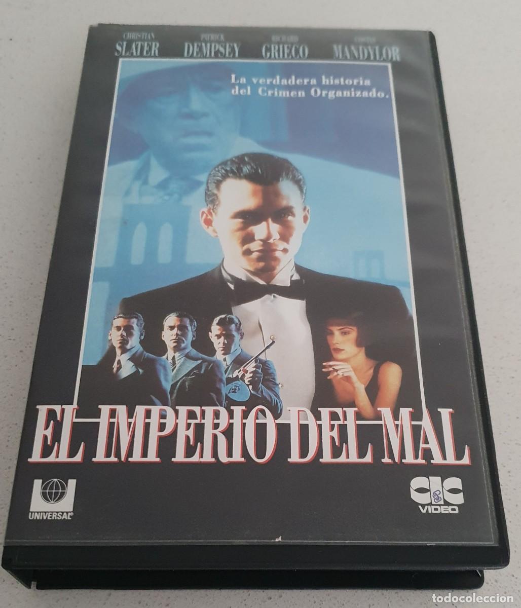 Cine: Pel&iacute;cula Vhs El Imperio del Mal. Christian Slater. CIC V&iacute;deo 1992 videoclub alquiler.