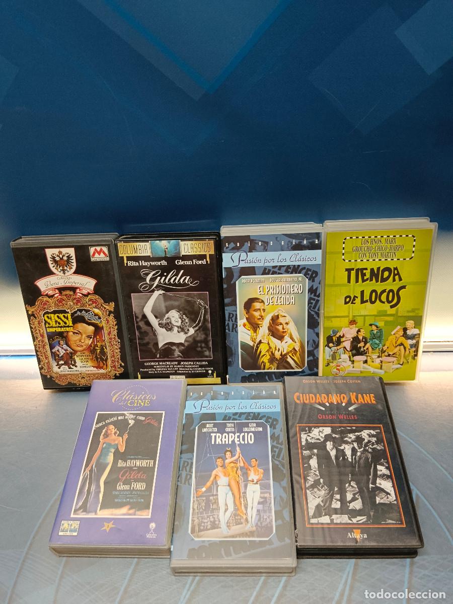 Cine: 7 pel&iacute;culas cl&aacute;sicas en formato VHS
