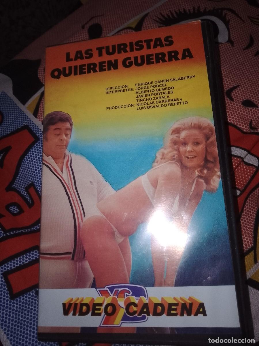 Cine: Las turistas quieren guerra vhs rrareza