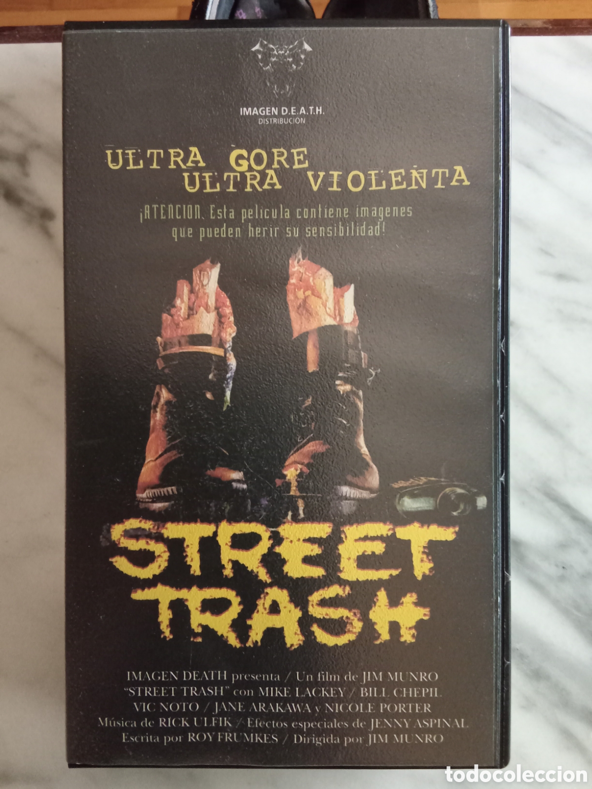 Cine: VHS Street Trash Jim Munro