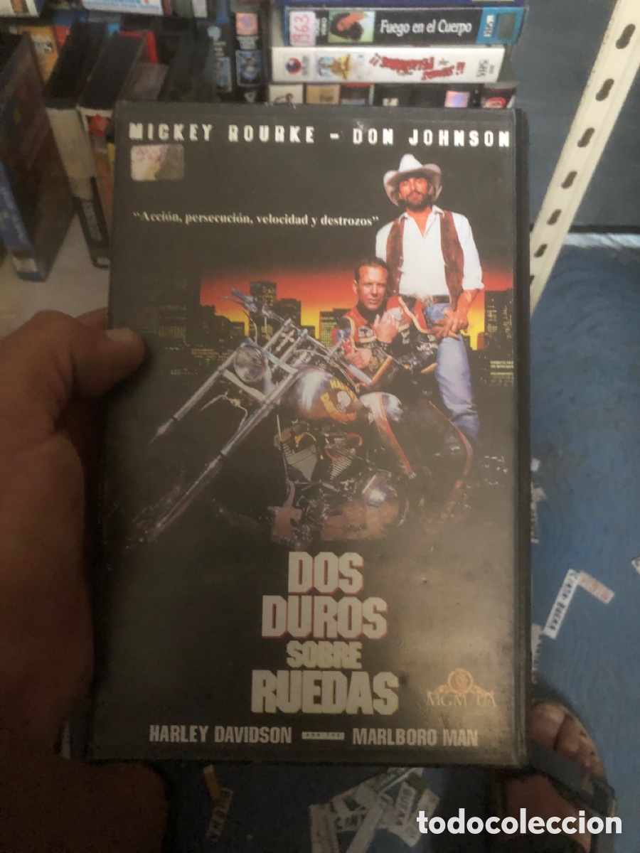 Cine: VHS V&Iacute;DEO CLUB DOS DUROS SOBRE RUEDAS