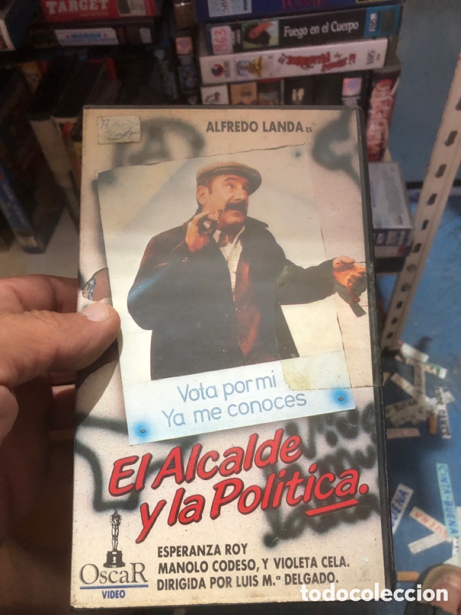 Cine: VHS V&Iacute;DEO CLUB EL ALCALDE Y LA POL&Iacute;TICA