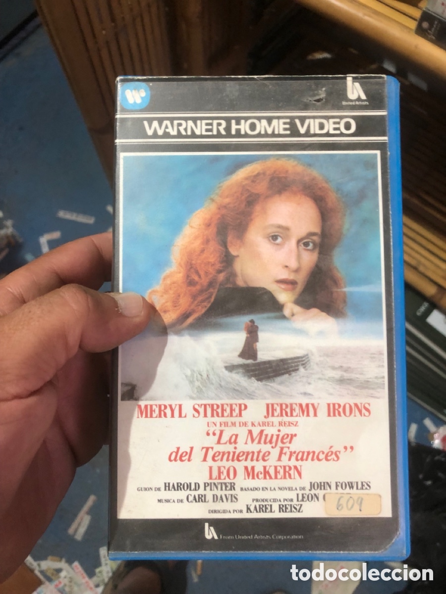 Cine: VHS V&Iacute;DEO CLUB LA MUJER DEL TENIENTE FRANC&Eacute;S