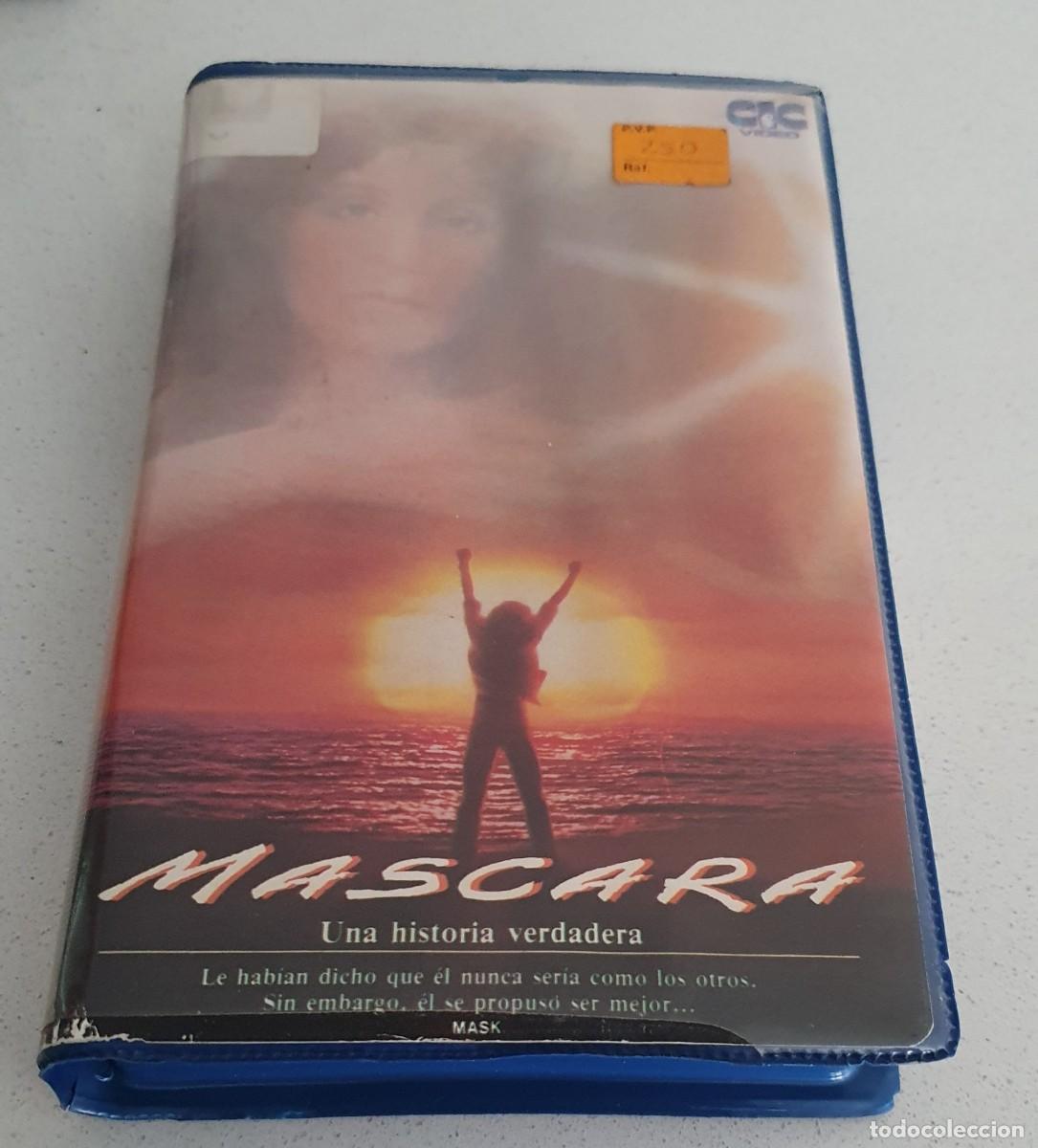 Cine: Pel&iacute;cula Vhs M&aacute;scara. Cher, Sam Elliott, Eric Stoltz. CIC Video 1986 videoclub alquiler.