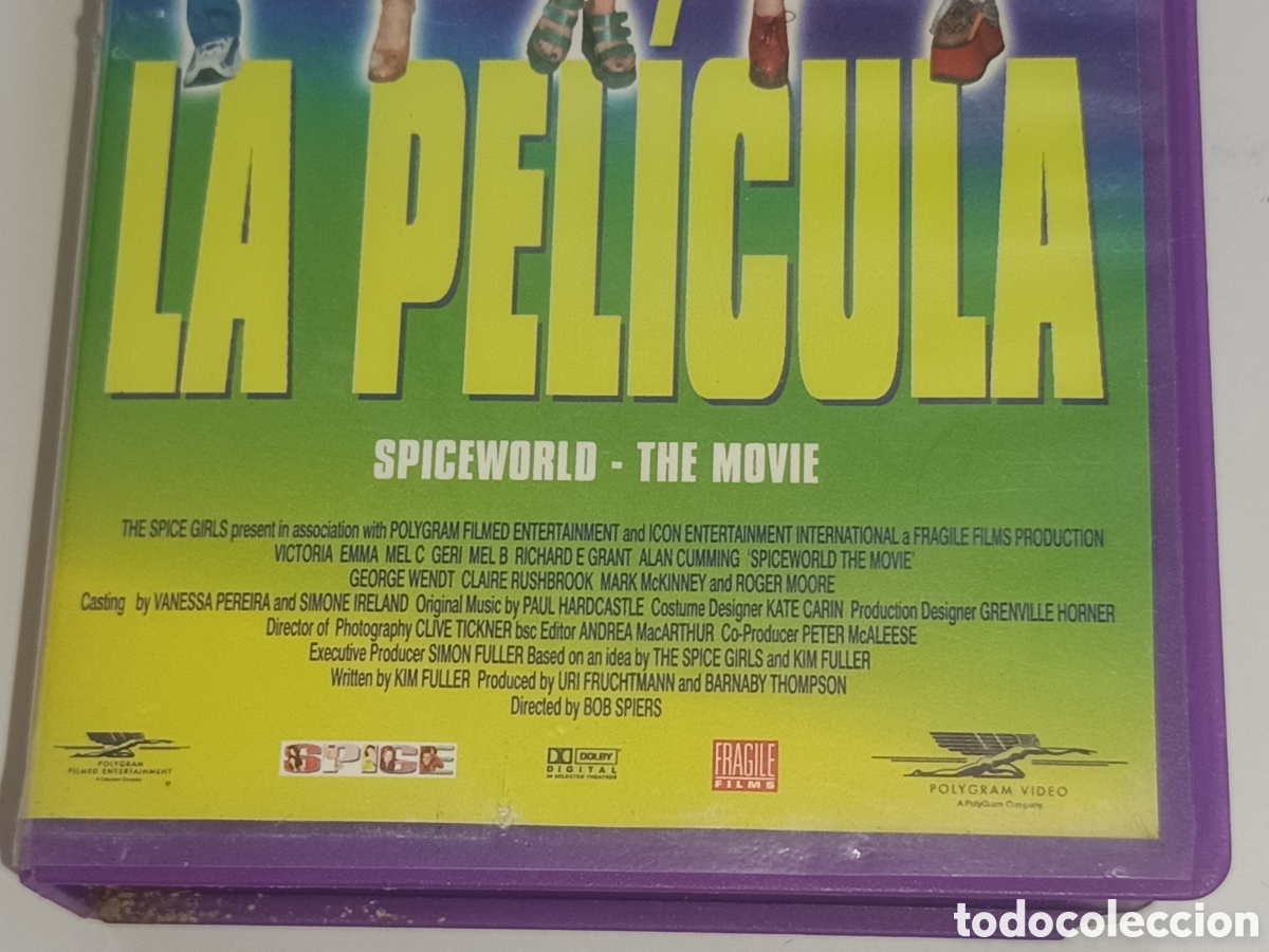 Cine: SPICEGIRLS La Pelicula VHS Originale