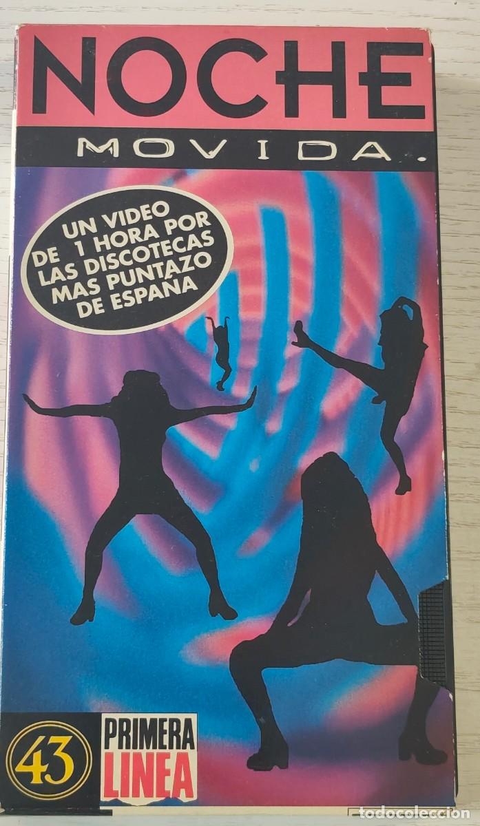 Cine: VHS: NOCHE MOVIDA (60 MINUTOS DE V&Iacute;DEO POR LAS MEJORES DISCOTECAS DE ESPA&Ntilde;A EN 1995)