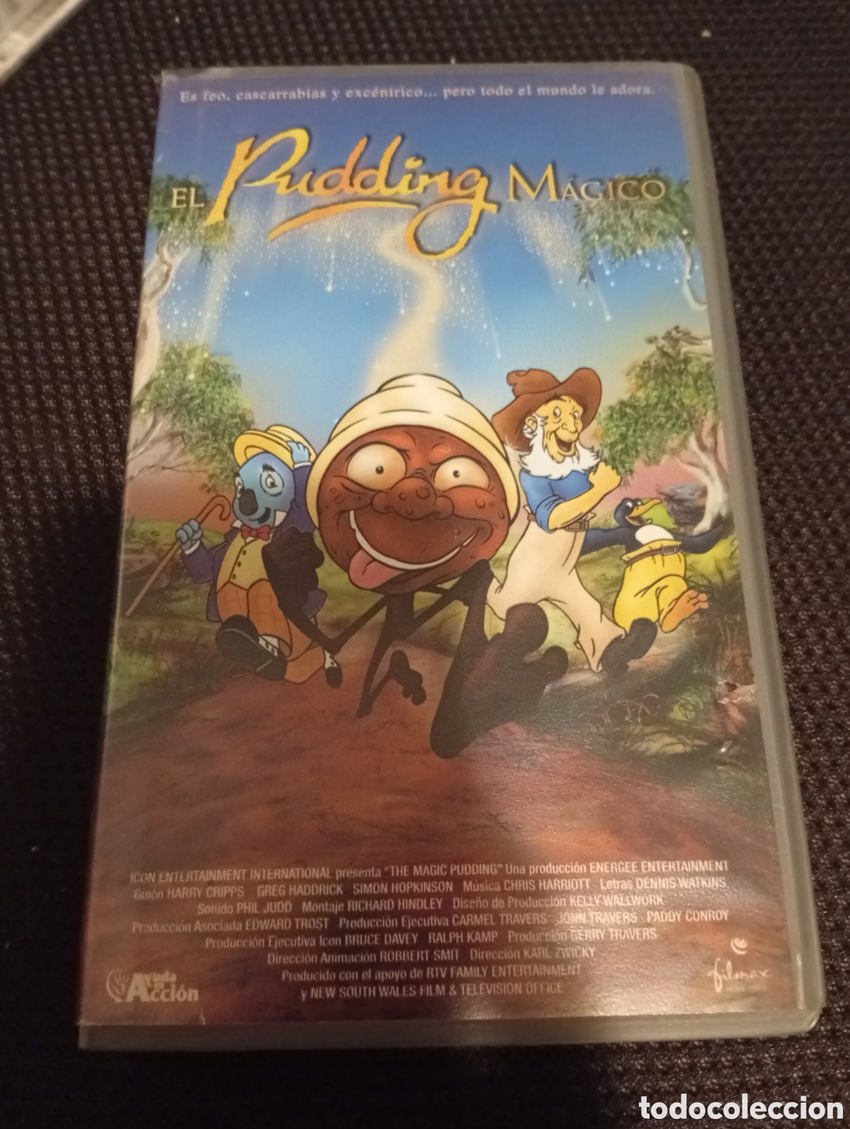 Cine: El pudding m&aacute;gico vhs - Foto 1