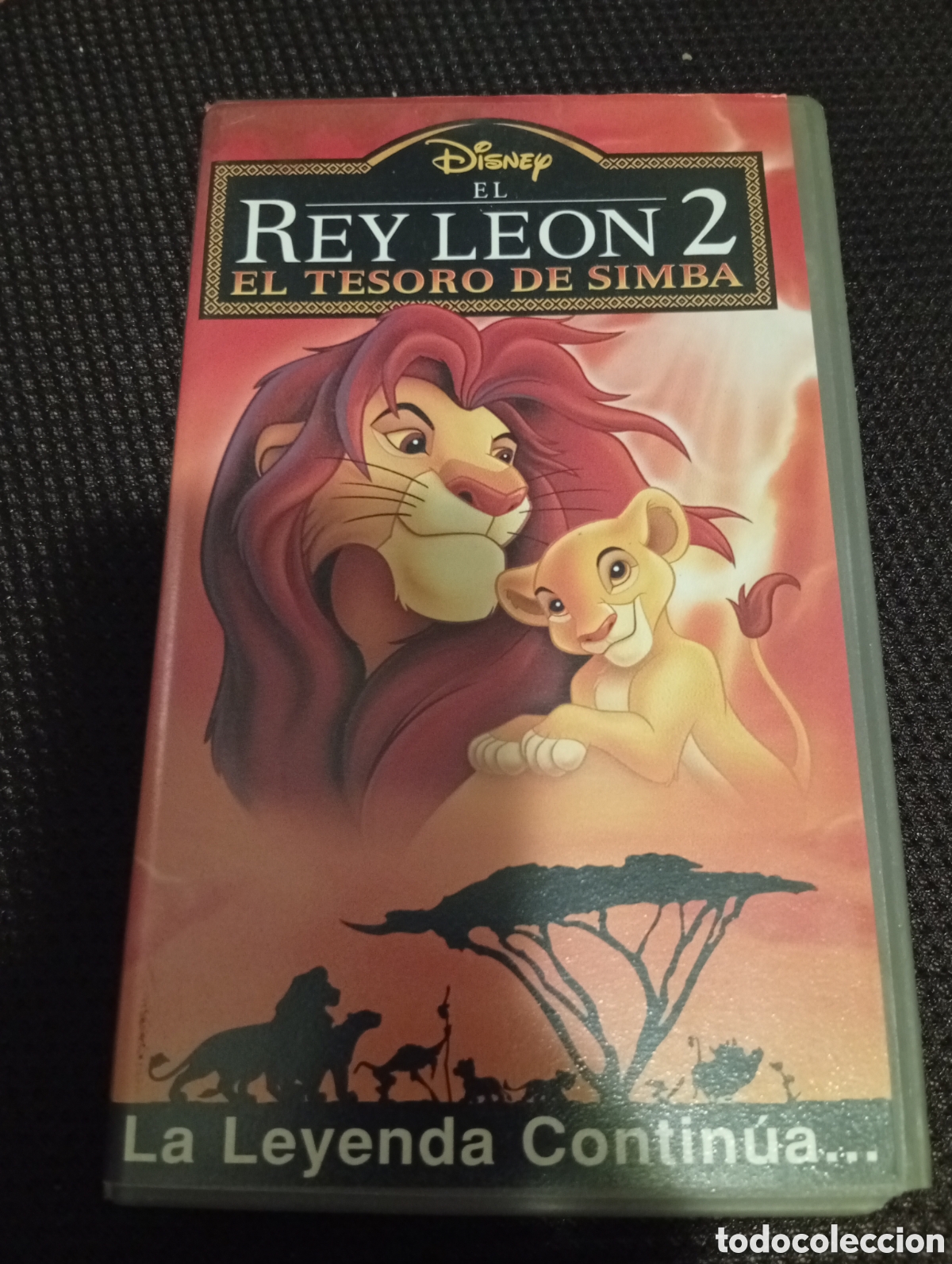 Cine: El rey le&oacute;n 2 vhs pel&iacute;cula