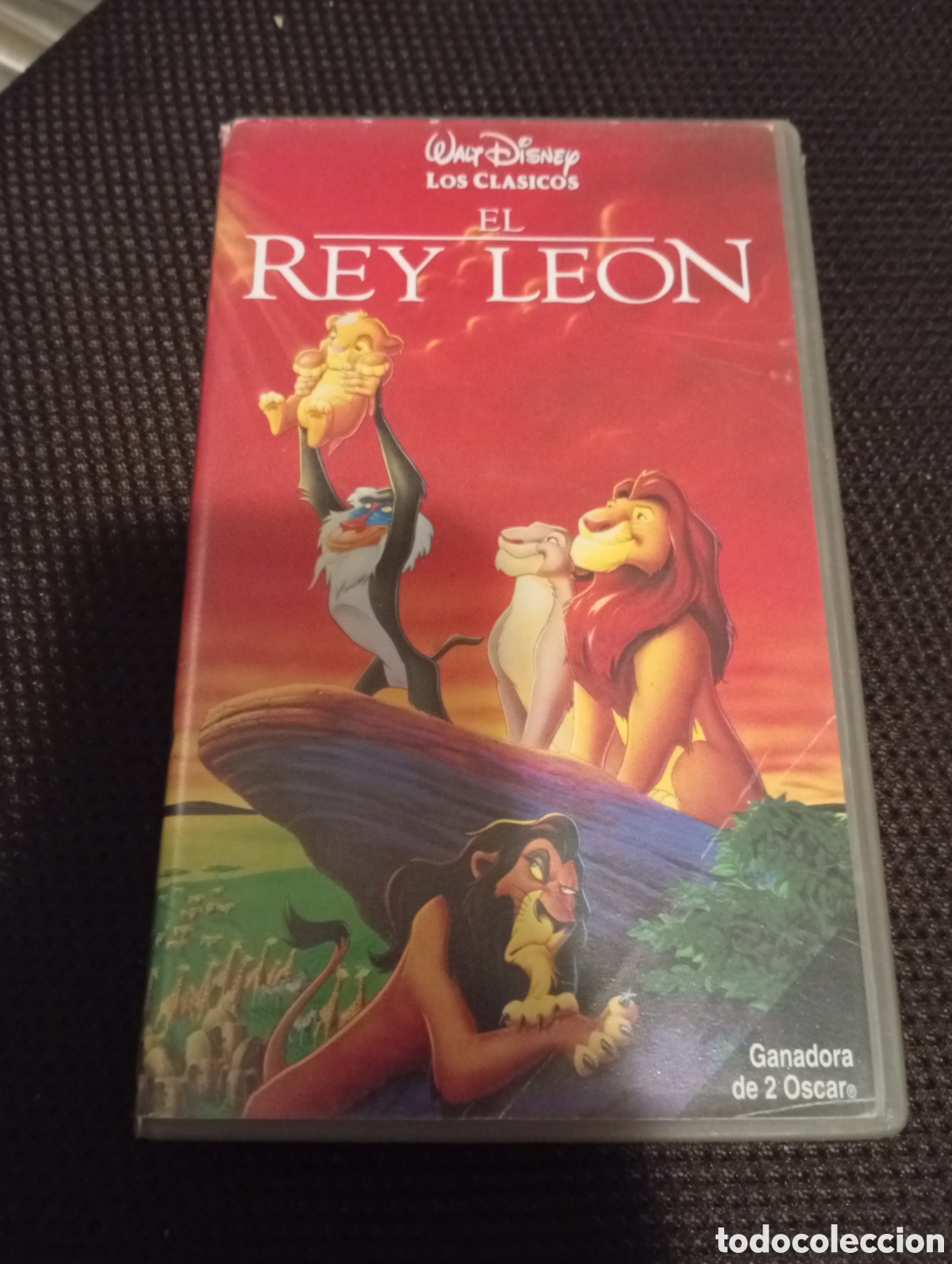 Cine: El rey le&oacute;n vhs pel&iacute;cula