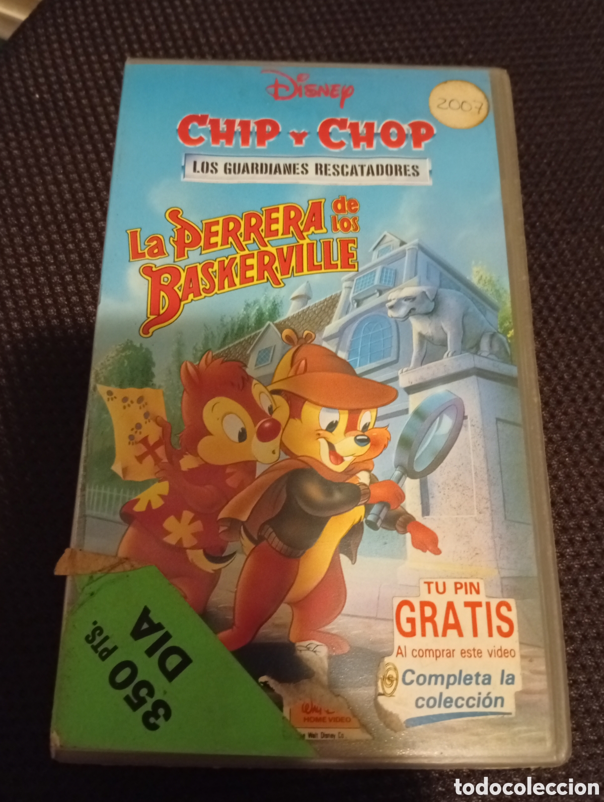Cine: Chip y Chop la perrera de los Baskerville vhs