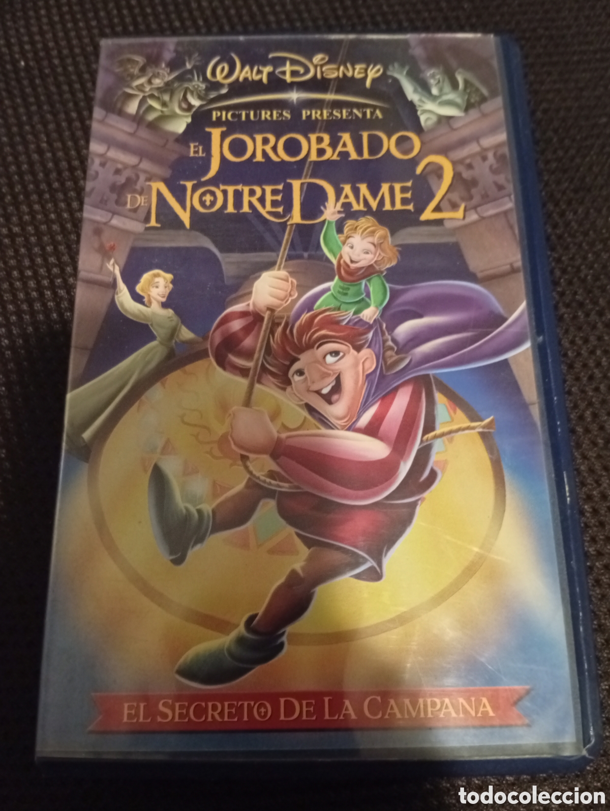 Cine: El jorobado de Notre 2 vhs
