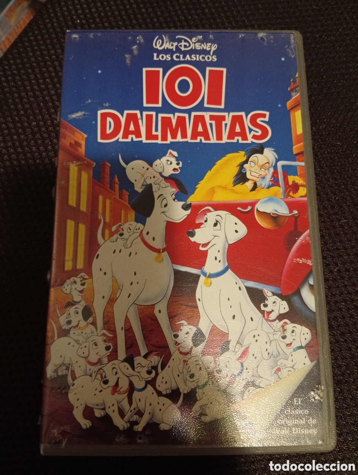 Cine: 101 d&aacute;lmatas vhs pel&iacute;cula