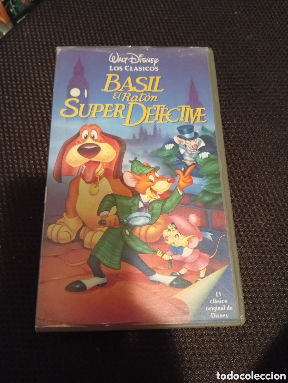 Cine: Basil el rat&oacute;n super detective vhs