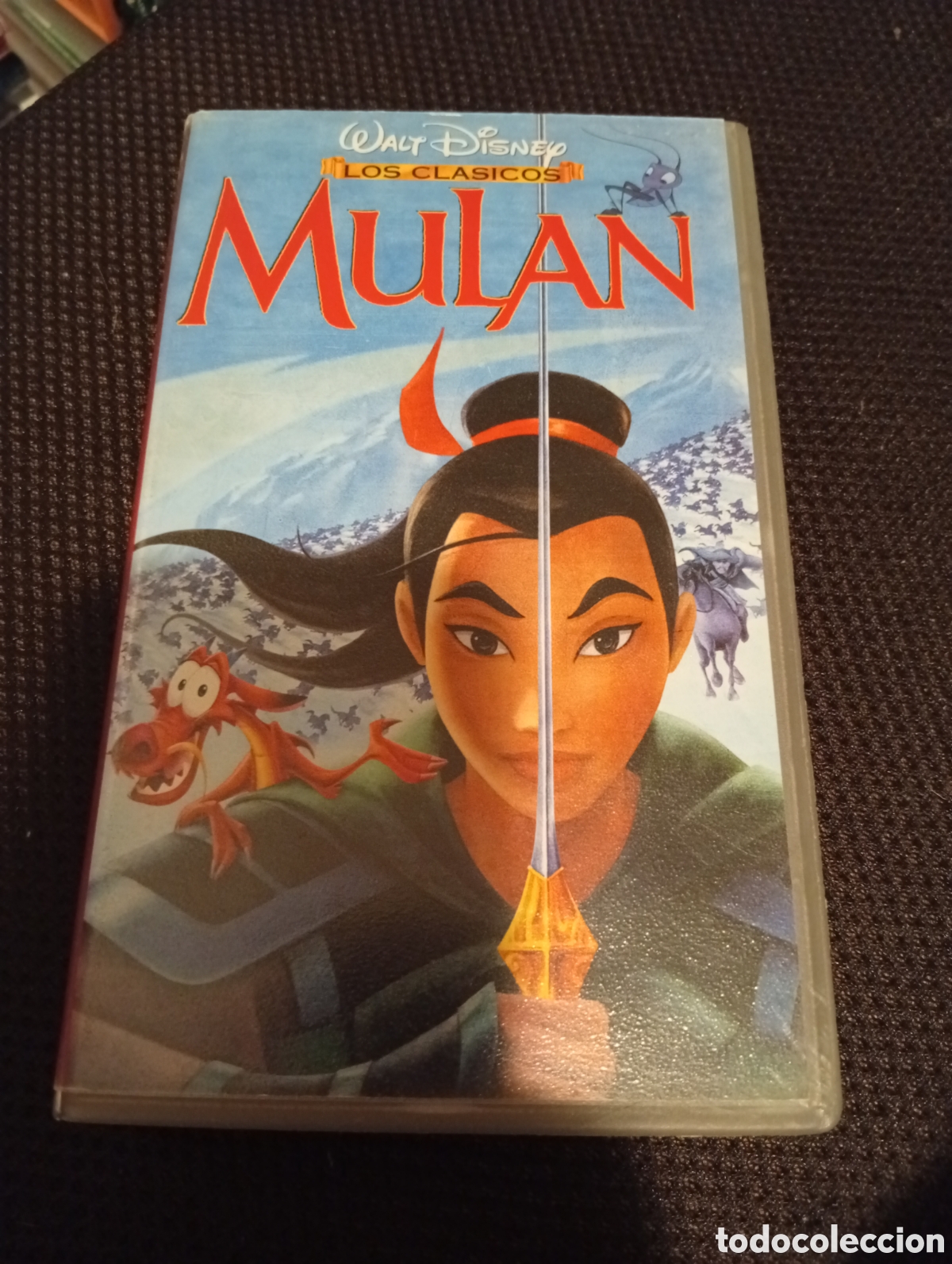 Cine: Mulan vhs pel&iacute;cula vhs