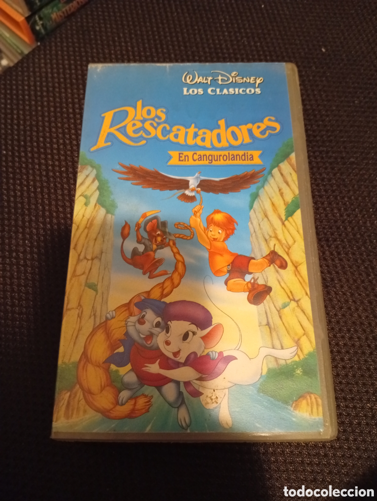 Cine: Rescatadores en cangurolandia vhs