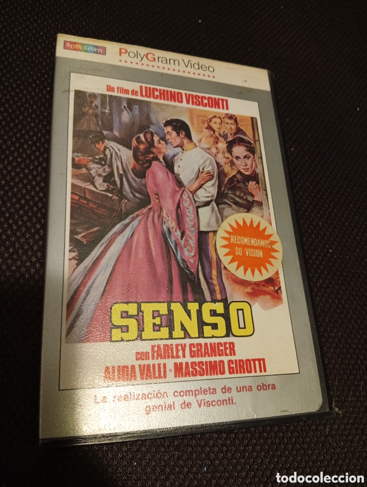 Cine: Senso vhs pel&iacute;cula vhs