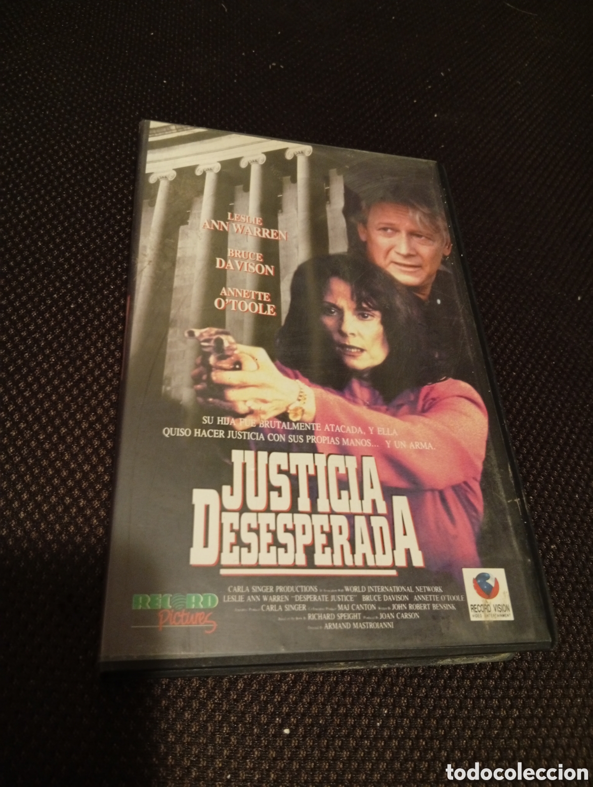Cine: Justicia desesperada vhs