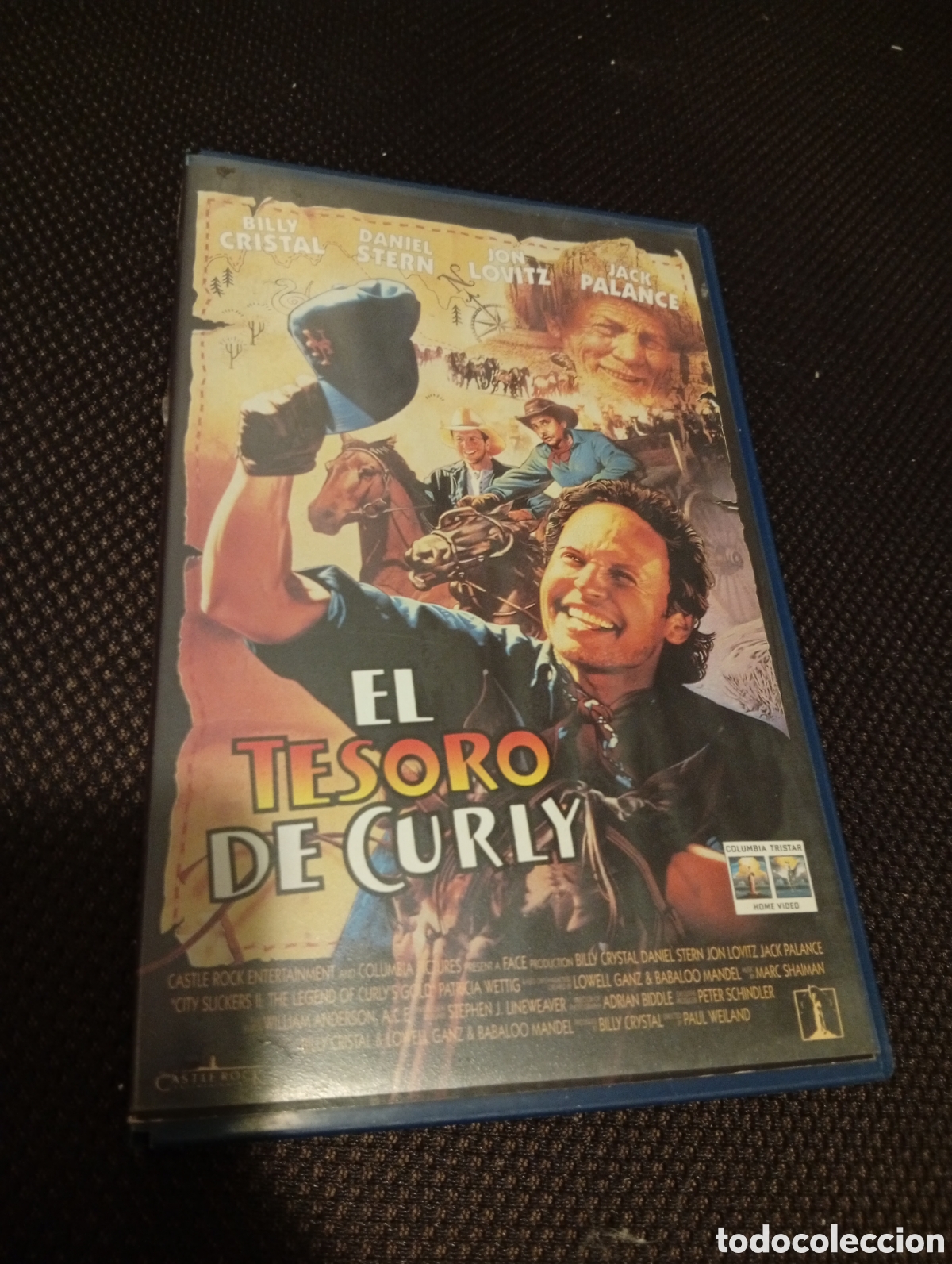 Cine: El tesoro de Curly vhs