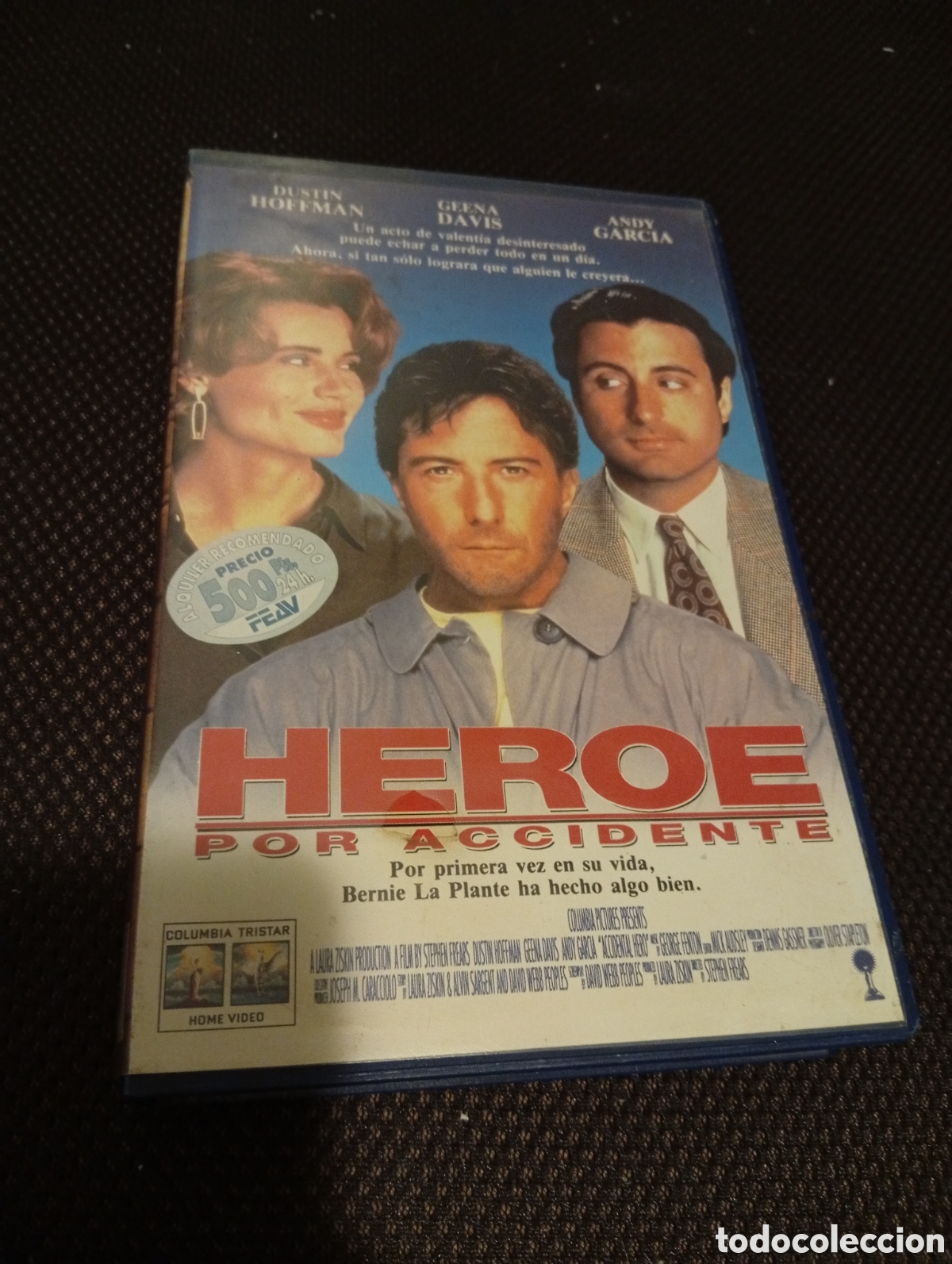 Cine: H&eacute;roe por accidente vhs