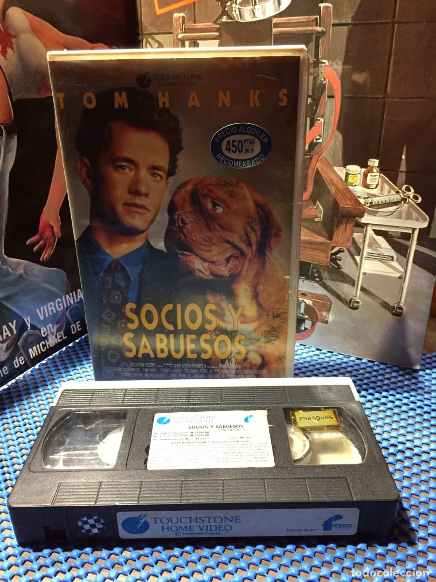 Cine: Vhs Socios y sabuesos - Ton Hanks